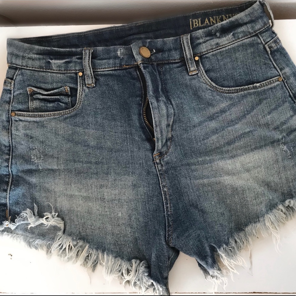 Blank NYC denim shorts